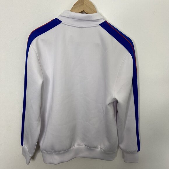 Ellesse Men XS White Blue Track Performance Jacket - Picture 3 of 9